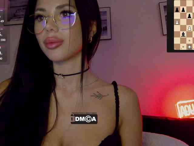Katrinamoreno (19, White Cam Girl) performing squirt.